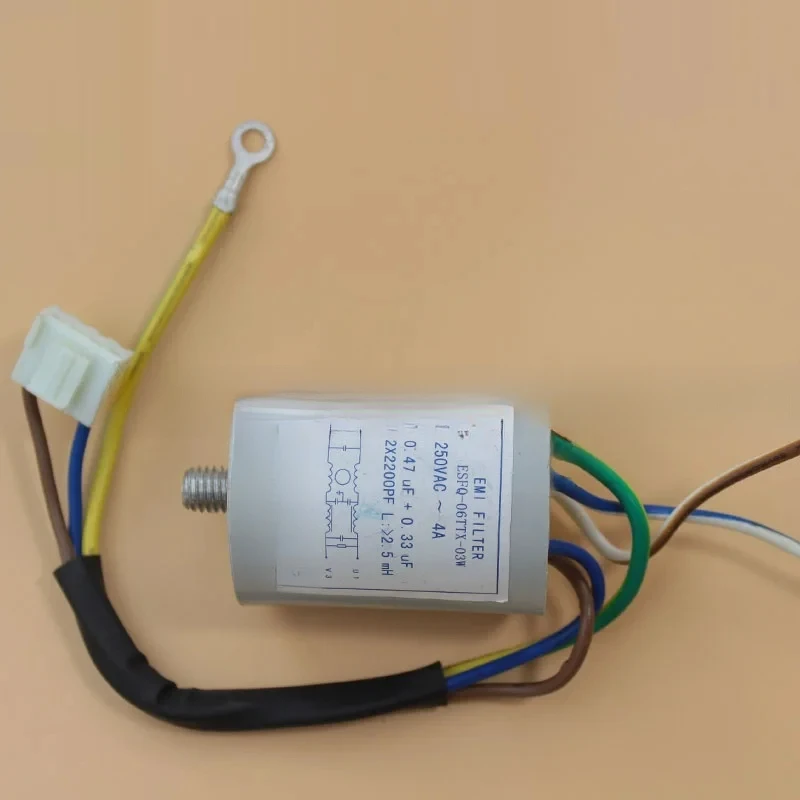 

EMI FILTER ESFQ-06TTX-03W Inverter Coolator Capacitor 0.47Uf 0.33Uf