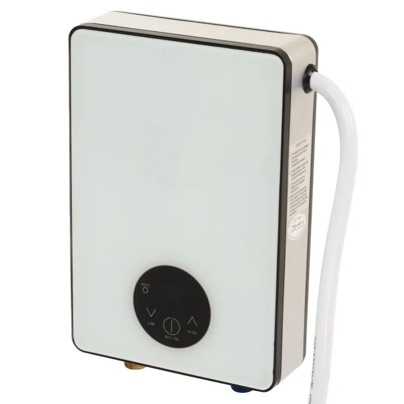 

Мгновенный водонагреватель 4500 Вт, цифровой дисплей, сенсорное управление, умный электрический водонагреватель с постоянной температурой, 110 В