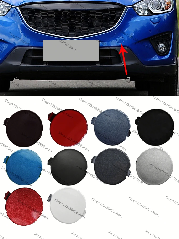 For Mazda CX5 KE 2013 2014 2015 2016 Car Front Bumper Tow Hook Cover Cap Trailer Hauling Eye Cover Lid