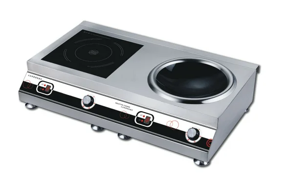 Commercial Induction Cooker 4 Burner Induction Cooker Hot Popular Multiple Function 3500W