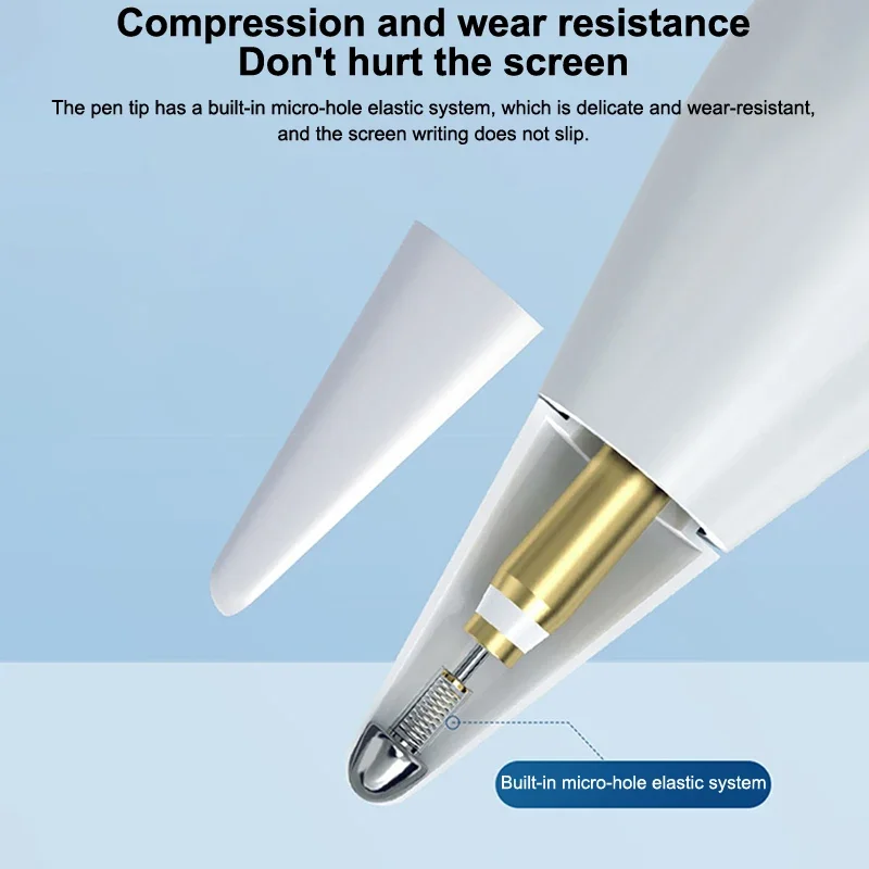 5/10/20 Pcs Replacement Pencil Tips Pencil 1st 2nd Generation IPencil Smooth Spare Nibs For IPad Stylus Fine Nib