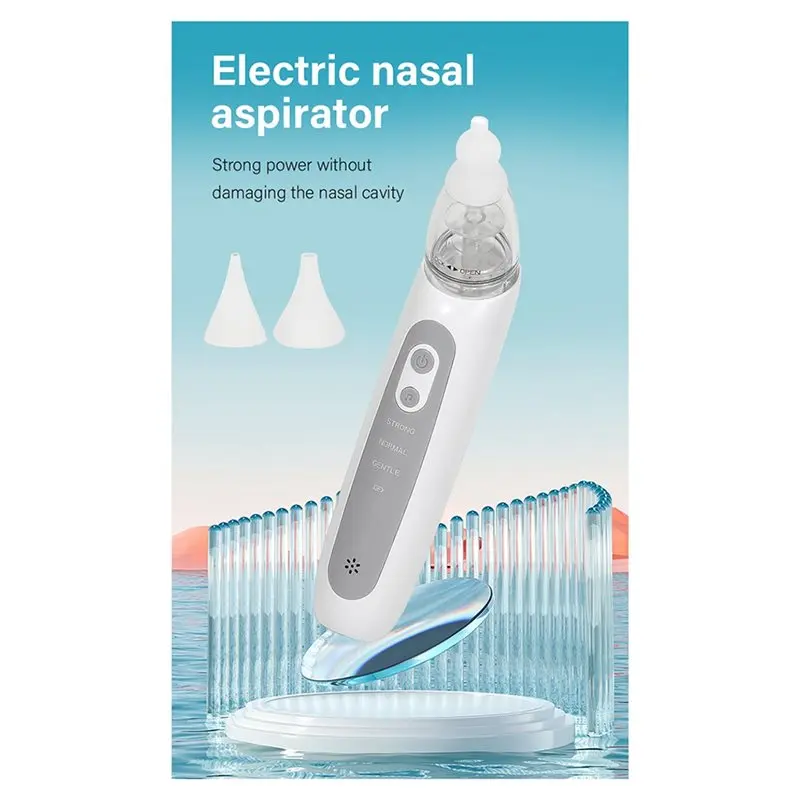 A83X-Baby Electric Nasal Aspirator Newborn Baby Nasal Aspirator Charging Version Suck Out Prevent Nasal Congestion