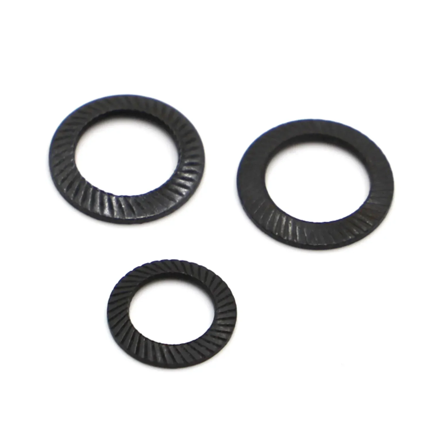 M3 M4 M5 M6 M8 M10 M12 M14 M16 Washers Carbon Steel Lock Washers with Doule Faced Printing DIN9250