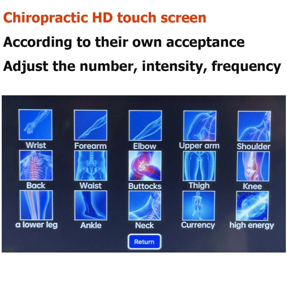 プロフェッショナル空気圧衝撃波治療機 12Bar ED 治療腰痛緩和マッサージ補正 2 で 1 マッサージャー