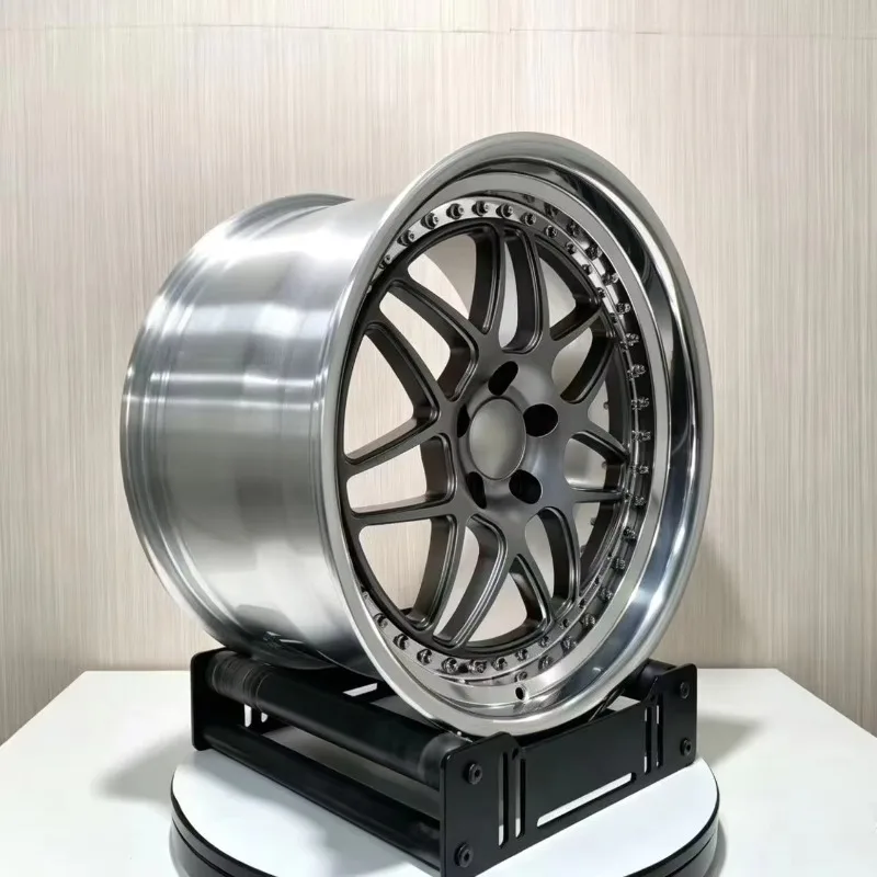 18-26 Inch 6061-T6 Polished 2-Piece Forged Wheels High Performance Universal Modified Passenger Car Wheels