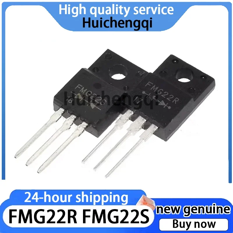 1Pair/2PCS FMG22R FMG22S Power Amplifier with TO-220F Plastic Sealed Fast Recovery Diode, Brand New and