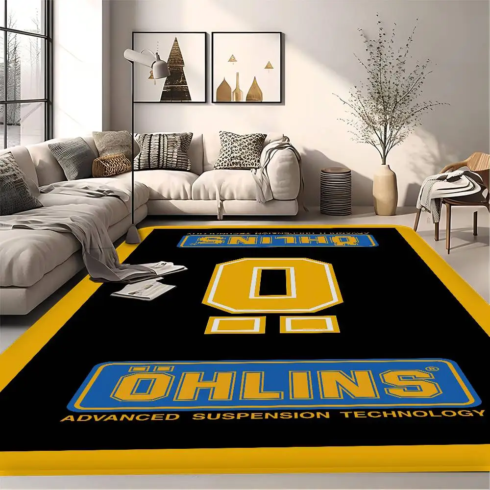 

O-Ohlins Hallway Carpet Non-Slip Laundry Room Mat Laundry Decor Balcony Child Living Room Bedside Area Rugs