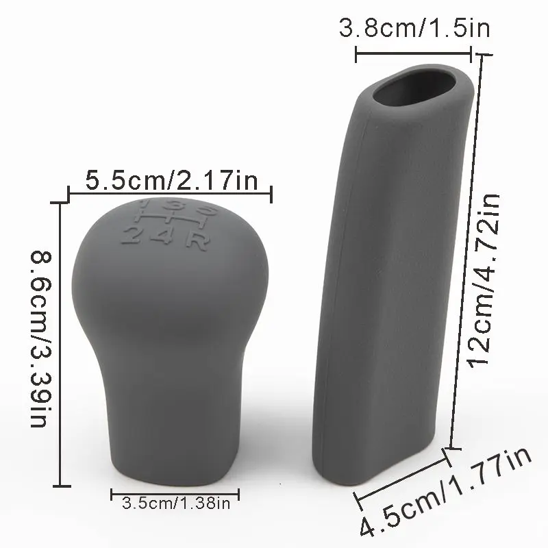 For Nissan Grand Livina L10/L11 2006-2013 Car Gear Shift Knob Head Cover Gear Lever Panel Kit Handbrake Grips Brake Device Cover