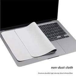 Microfiber Keyboard Dust Cover for MacBook Pro 15-16 inch Air 15 Dustproof Protective Cloth Ultra Thin Waterproof Keyboard Prote