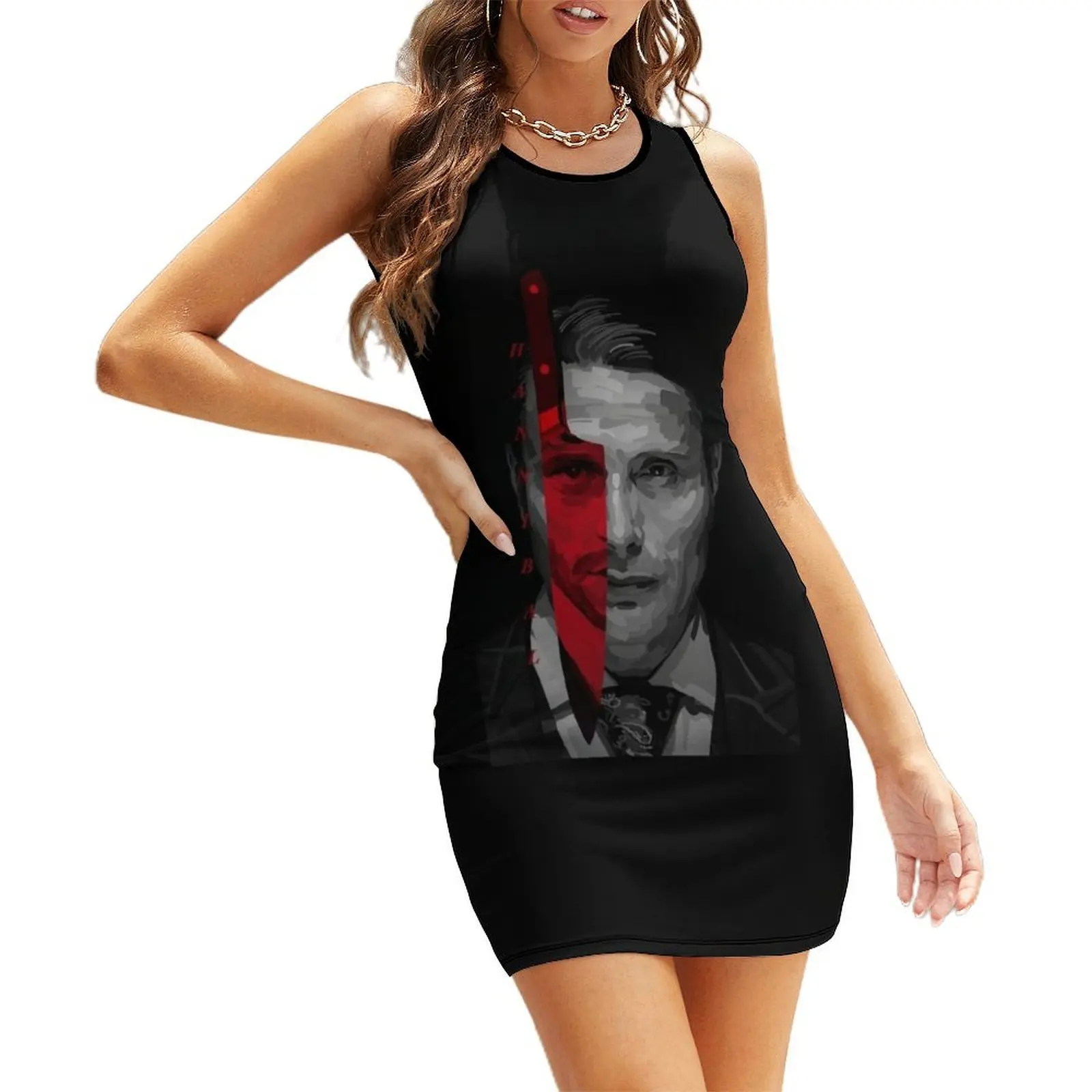 

Hannibal and Will Sleeveless Sundress Party dresses dress for woman women's clothing summer 2025 novelties Women's summer dress