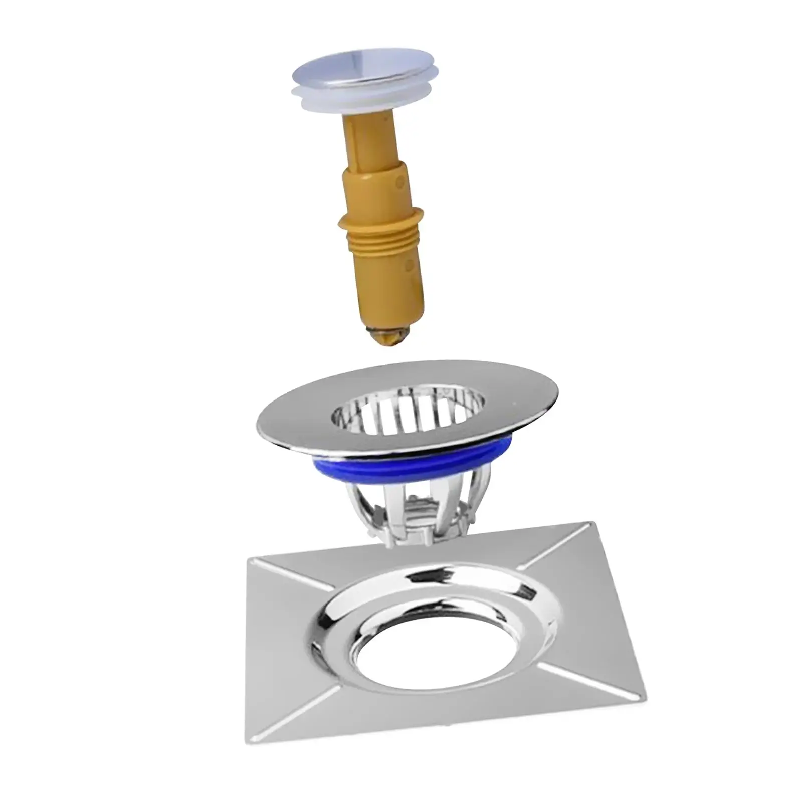 Núcleo de drenagem de piso resistente a odor, plugue de drenagem de piso, leve, drenagem rápida,