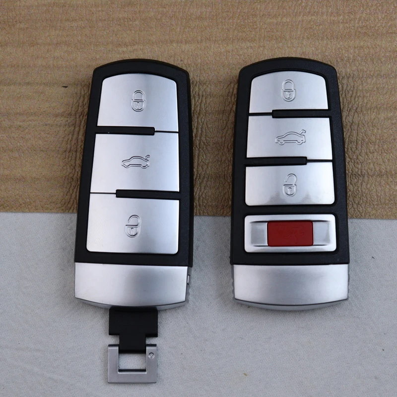 Originalgröße Shell Autoschlüsselgehäuse Schlüsseletui Shell für Volkswagen/Vw Passat CC B6 3C B7 Magotan 2006 2007 2008 2009 2010-2013