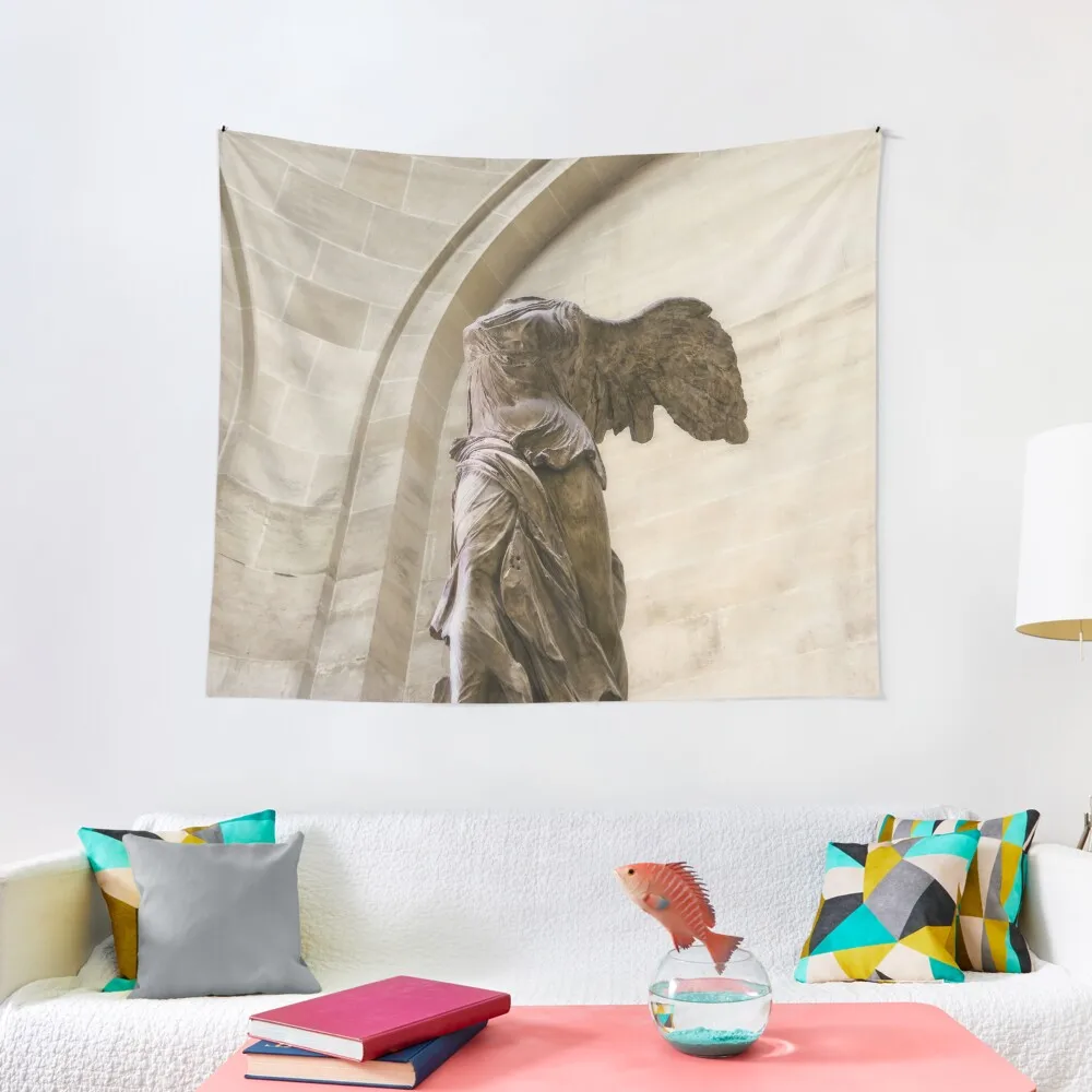 Nike, ancient greek statue Tapestry Room Decoration Accessories Wallpaper Bedroom Tapestry