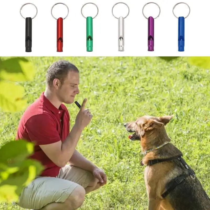 Adjustable metal ultrasonic dog whistle Silent Dog Whistle pet training dog whistle Portable Dog Training Tools Pet Supplies - view 3
