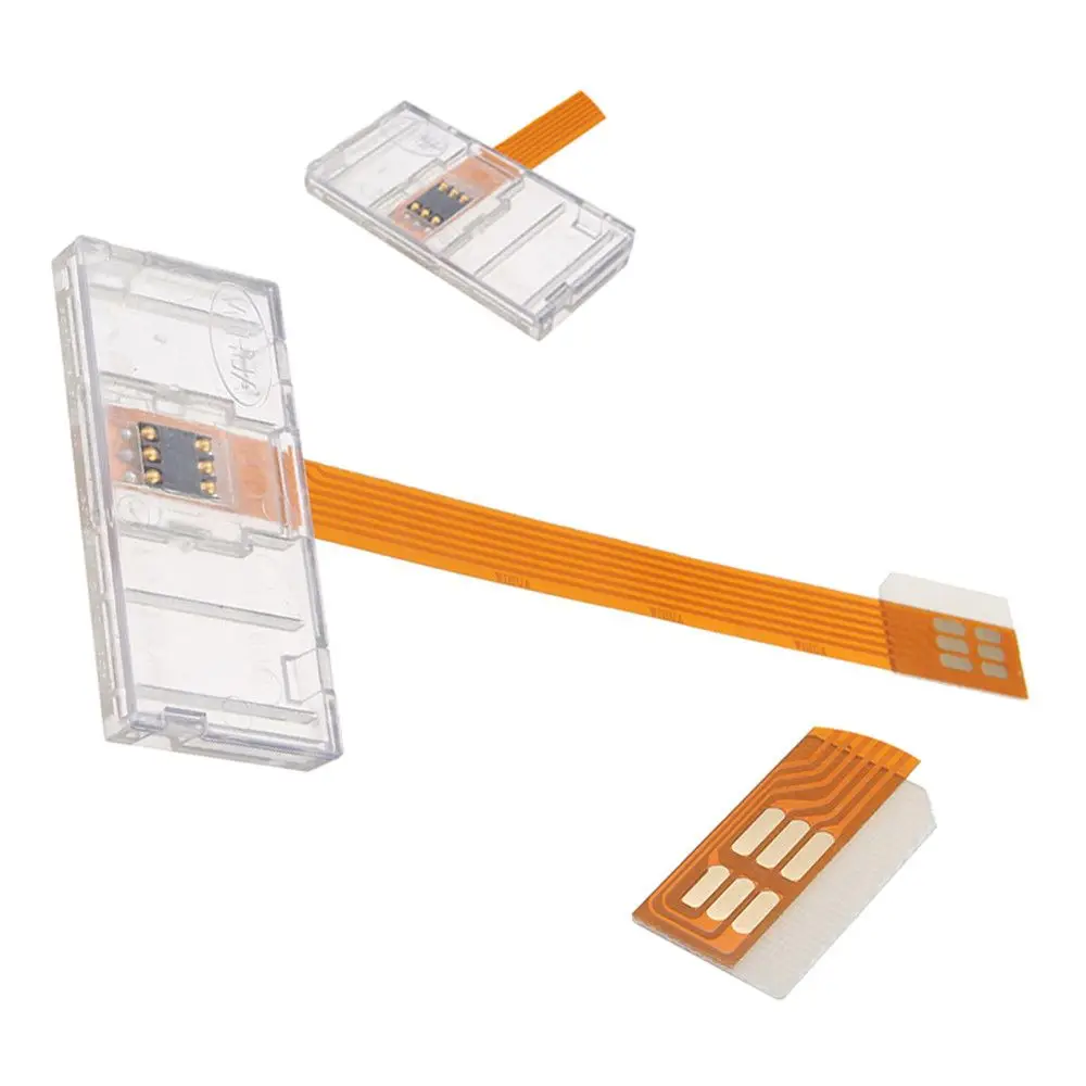 Transparent Durable Universal SIM Card Open Device Big To Small Converter SIM Card Adapter