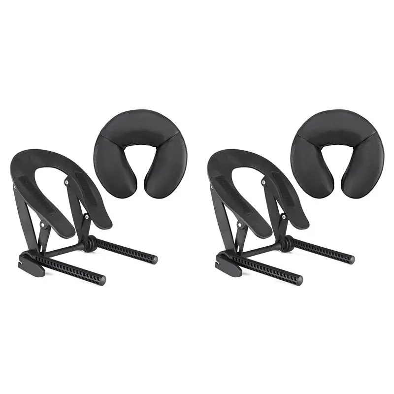 

ABLJ 2X Universal Massage Table Face Cradle & Cushion, Adjustable Massage Chair Spa Bed Headrest & Face Pillow Support