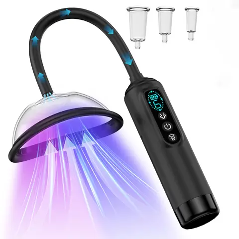Pussy Pump Vibrator Sucking Toys BDSM Electric Vacuum Suck Vagina Sex Pump 7 Suction Female Sex Toy Clit Nipple Sucker for Women