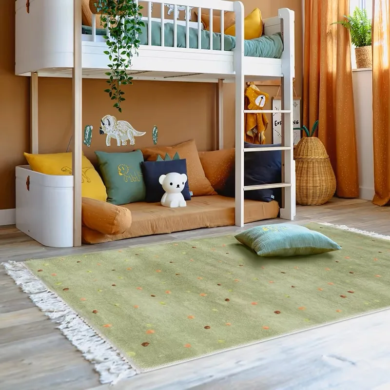 

VIKAMA ковер для детской комнаты в стиле кантри, прикроватная подушка для спальни, прикроватная подушка для девочек, украшение для гостиной, дома