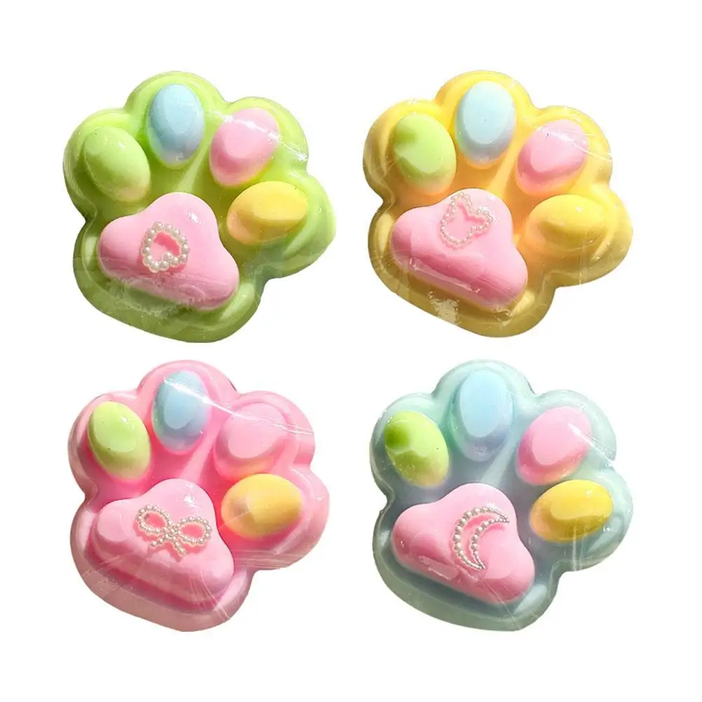 

Имитация кошачьей лапы, игрушка для сжатия, милые мини-игрушки для снятия стресса, красочное желе, моделирование для детей и взрослых, расслабляющий сжимаемый подарок