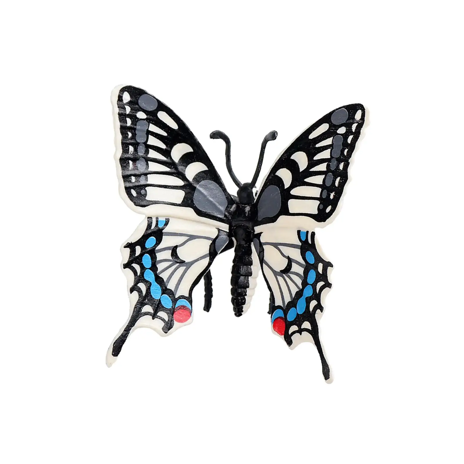 Figurine de papillon réaliste, modèle animal, jouet pour décoration de gâteau