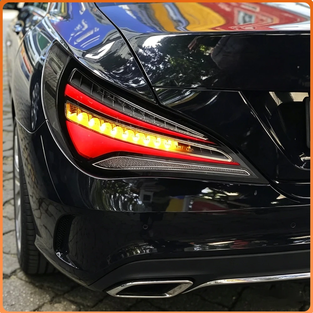 

Для Mercedes-Benz CLA C117 W117 2014-2019: Комплект светодиодных задних фонарей (обновленные, в стиле «бабочка»), высококачественные аксессуары и инструменты для установки