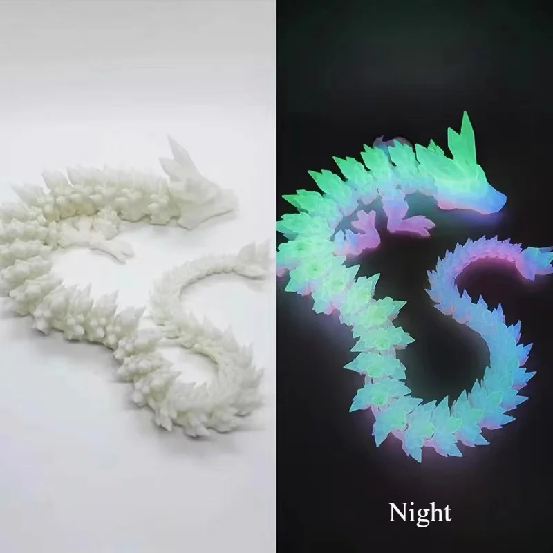 New 3D Printed Chinese Dragon Full Body Joints That Can Move Home Furnishings and Decorations Are Worth Collecting Creative Toys