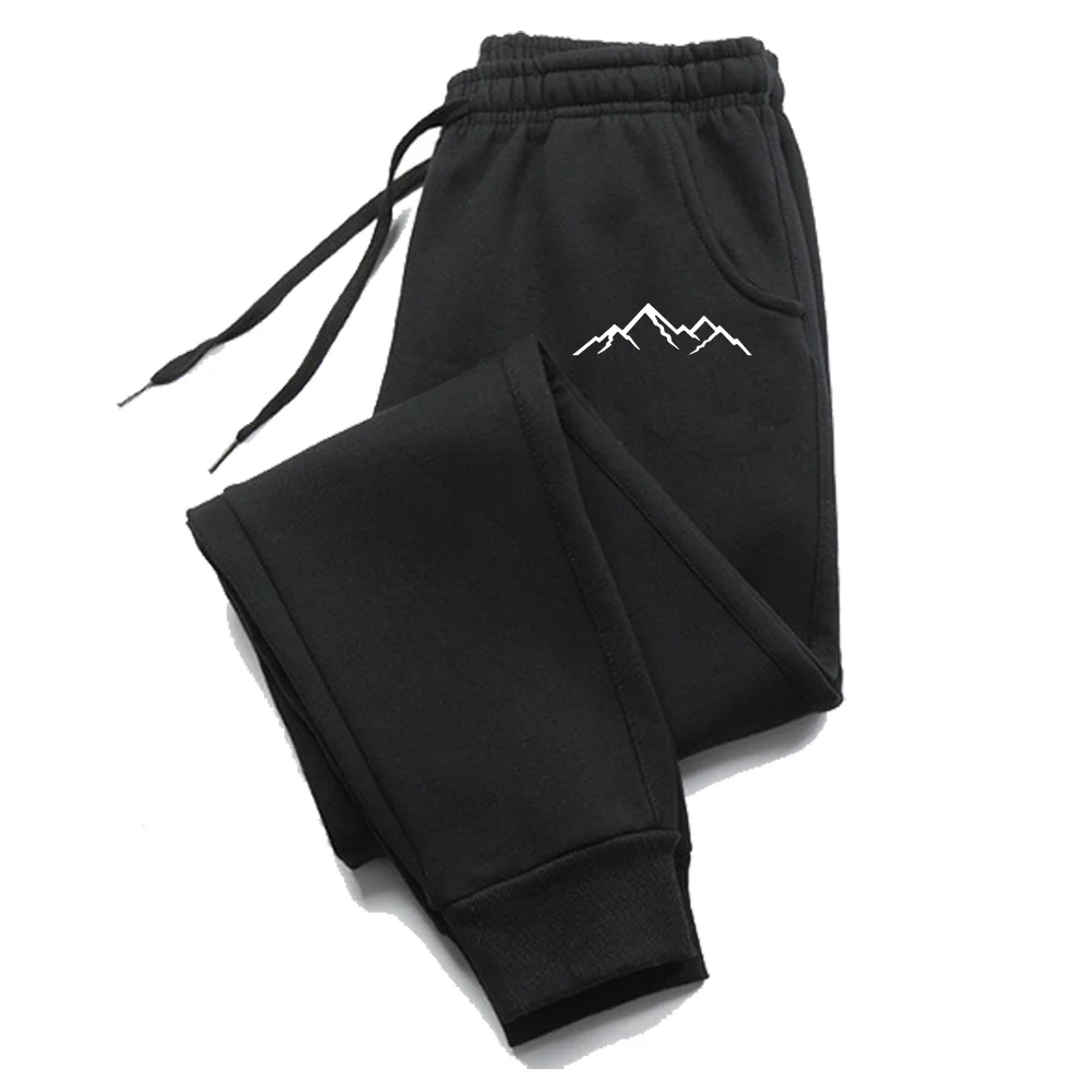 المرأة عارضة أزياء Sweatpants الحضرية نمط مطبوعة عداء ببطء السراويل السيدات السراويل الرياضية في الهواء الطلق الجري #4