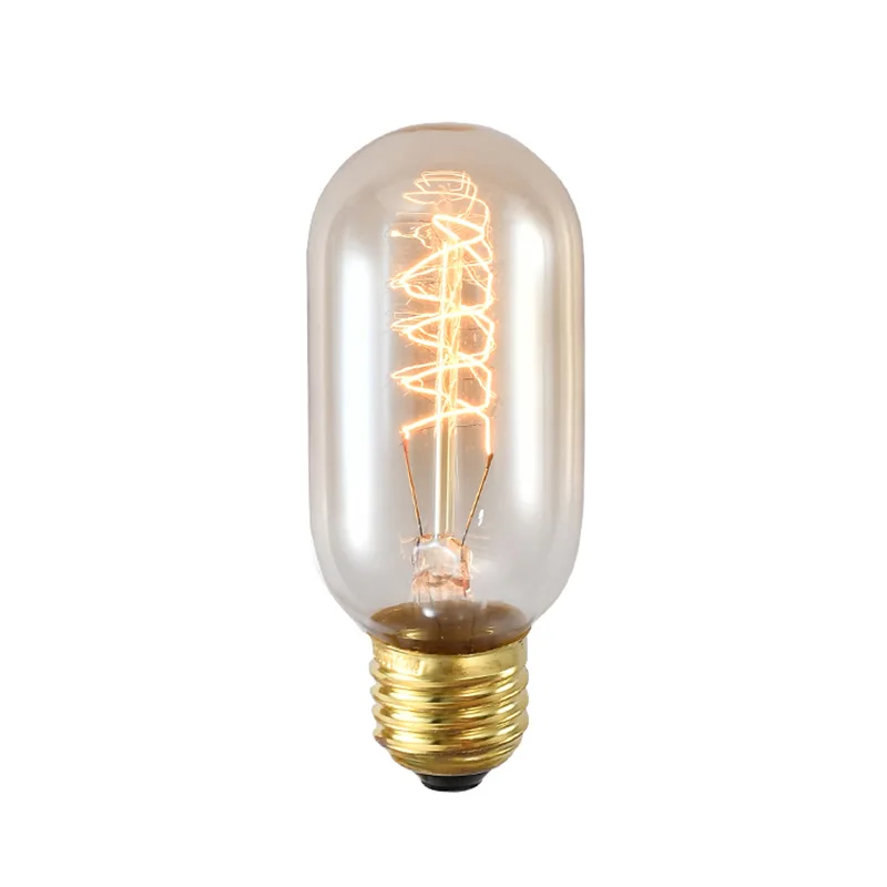 1/3PCS T45 Retro Edison Light Bulb E27 220V 40W/ LED 4W  Filament Incandescent Ampoule Bulbs Vintage Edison Lamp
