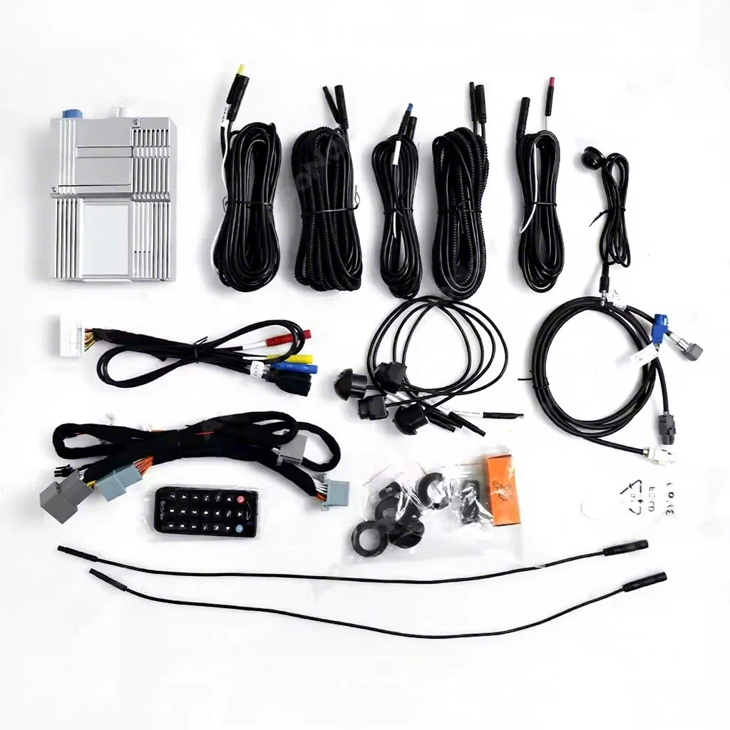 RoadNavi Car 360 Degree Camera Original Screen Bird View System Dynamic Trajectory Decoder Ram 1500