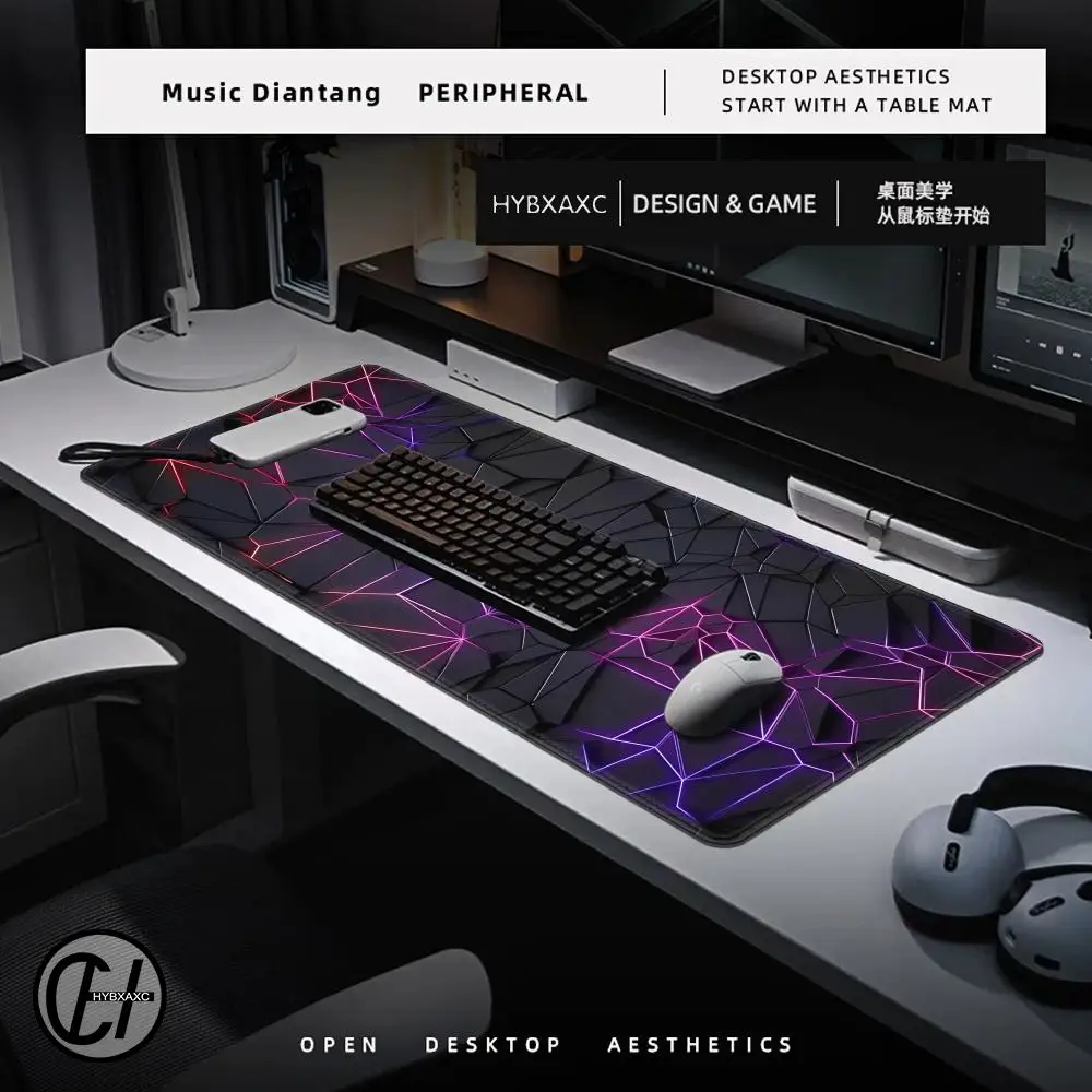 

1200x600 Honeycomb Diamond Grid Art Mousepad Professional Gaming Mouse Pad Desk Keyboard Mat Computer Peripheral Accessories