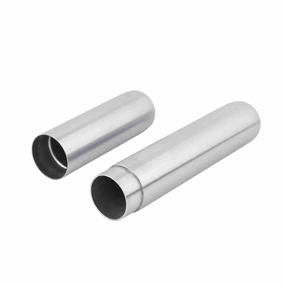 Airtight Stainless Steel Cigar Carry Case Brush Finish Single Tube Portable Cigar Holder Thickened Cigar Rack Humidor Outdoor