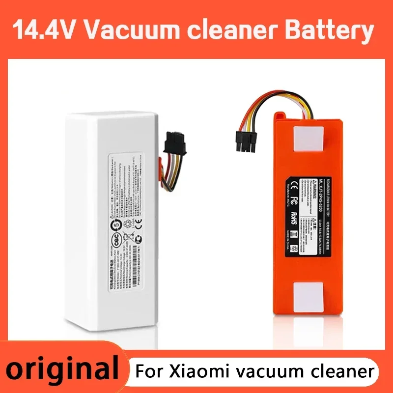 

100% Original 14.4V Robotic Vacuum Cleaner Replacement Battery For Xiaomi Mijia 1C Roborock S55 S60 S65 S50 S51 S5 MAX S6