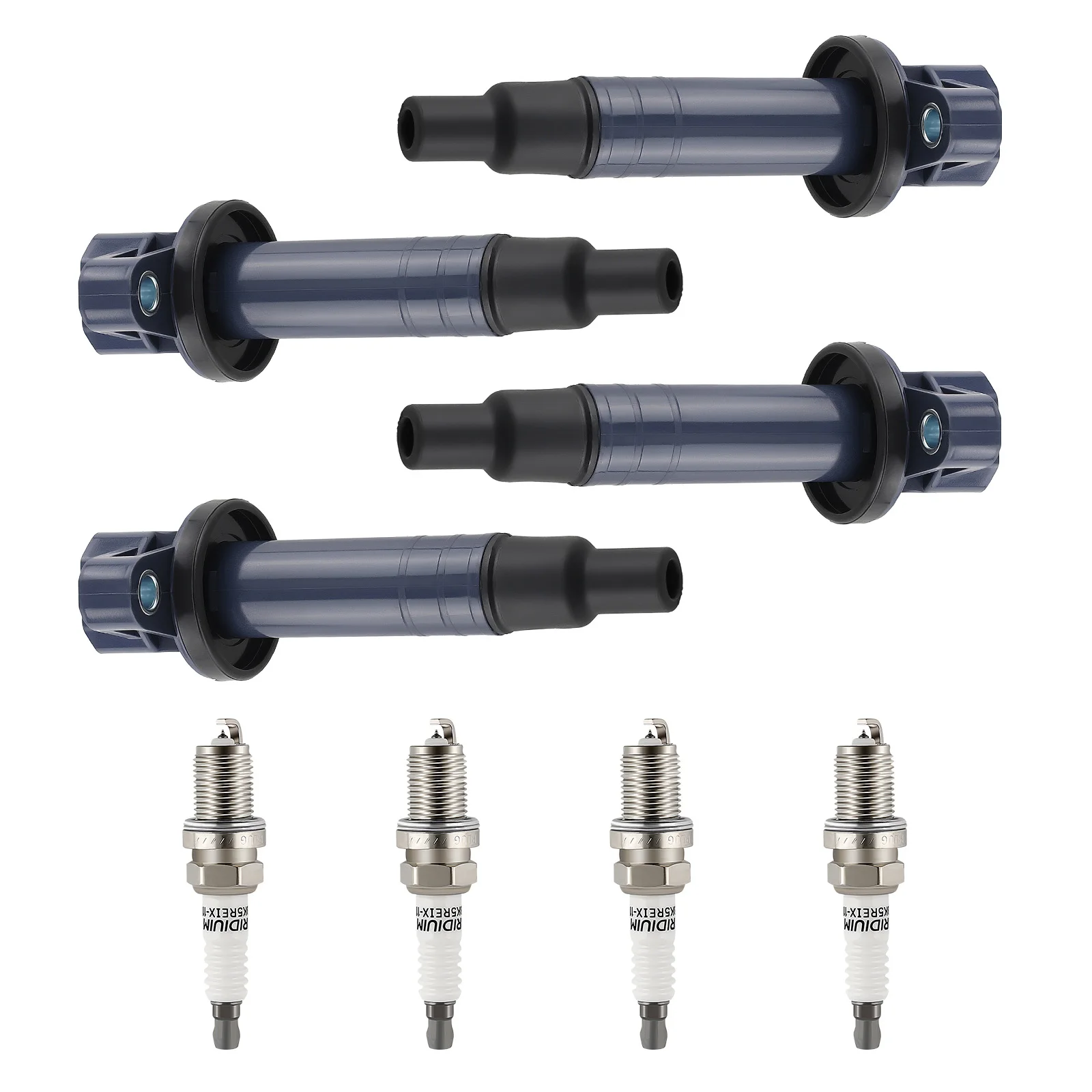 

4x Ignition Coil & Spark Plug Pack For Toyota Yaris Echo Prius Scion xA xB UF316