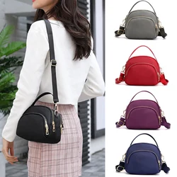 Nowa nylonowa torba Mini telefon damska torba na ramię Messenger torba na telefon komórkowy moda damska torebka mała torebka Crossbody portfel