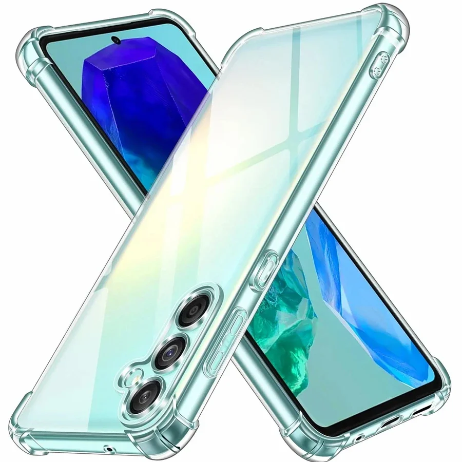 Dicke, stoßfeste Silikonhülle für Samsung Galaxy A07 A17 5G A16 A06 A15 A25 A35 A55 A26 A36 A56 M15 M35 M55 M34 Schutzhülle