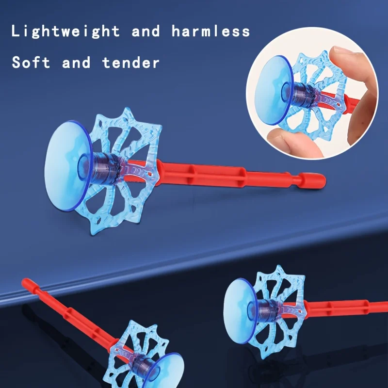 Spider Web Launch Gloves - Red and Blue Hero Toys, Suitable for Children and Adults, Fun Interactive Party Games, ABS Material image 5