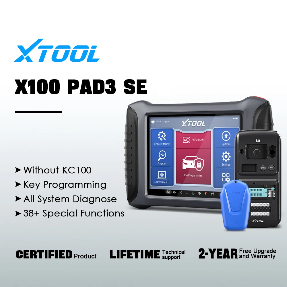 XTOOL X100 PAD3 SE Car Key Programmer Support EU/RU/Brazil Local Dealer Car Full System Diagnostic Tool All Key Lost Free Update