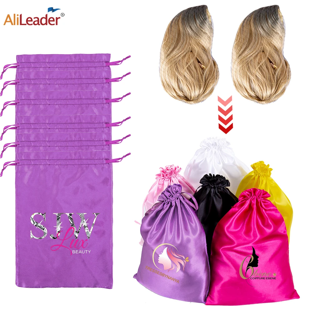 InjWig-Sacs de Voyage Portables pour l'Emballage des Cheveux Doux, Sacoches de Rangement à Proximité, 1 Pièce