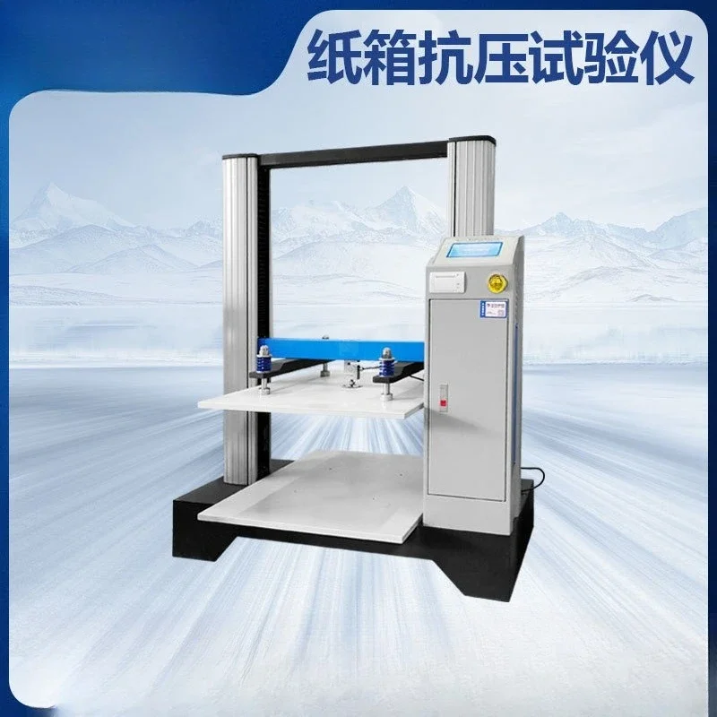 Packaging carton pressure tester, carton compressive strength tester, pressure stacking test