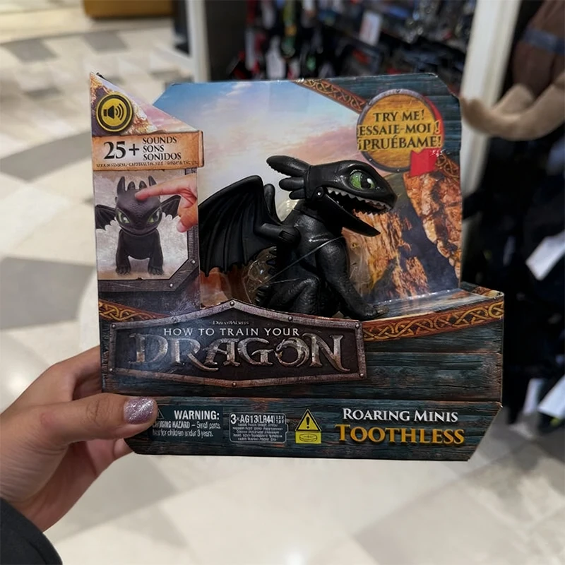 

Toothless Kid Ornaments Universal Studios Dragon Taming Master Mini Voicing Toothless Kid Nadron Interactive Handmade Genuine
