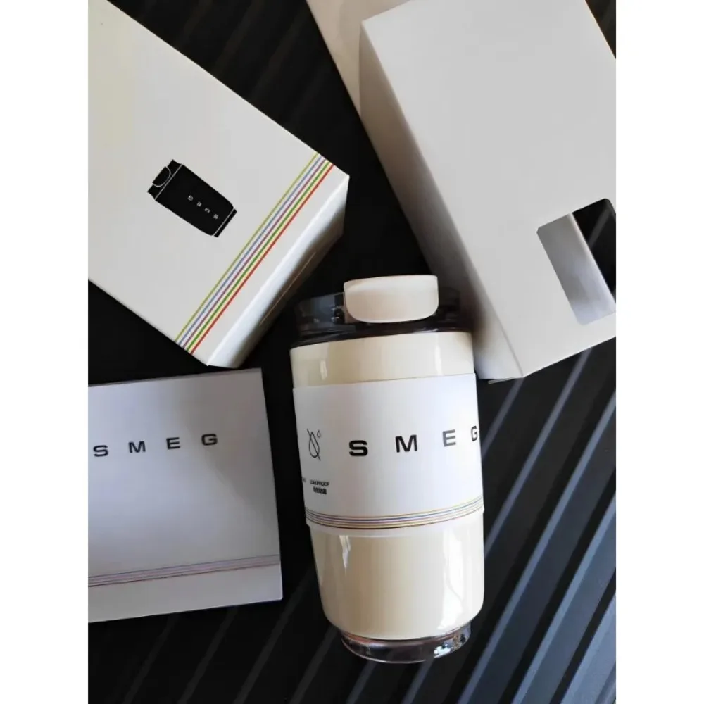 Creamy White Insulated Water Bottles Thermos Bottle Stainless Steel Water Bottles Drinking Bottle Coffee Cup Travel Mug