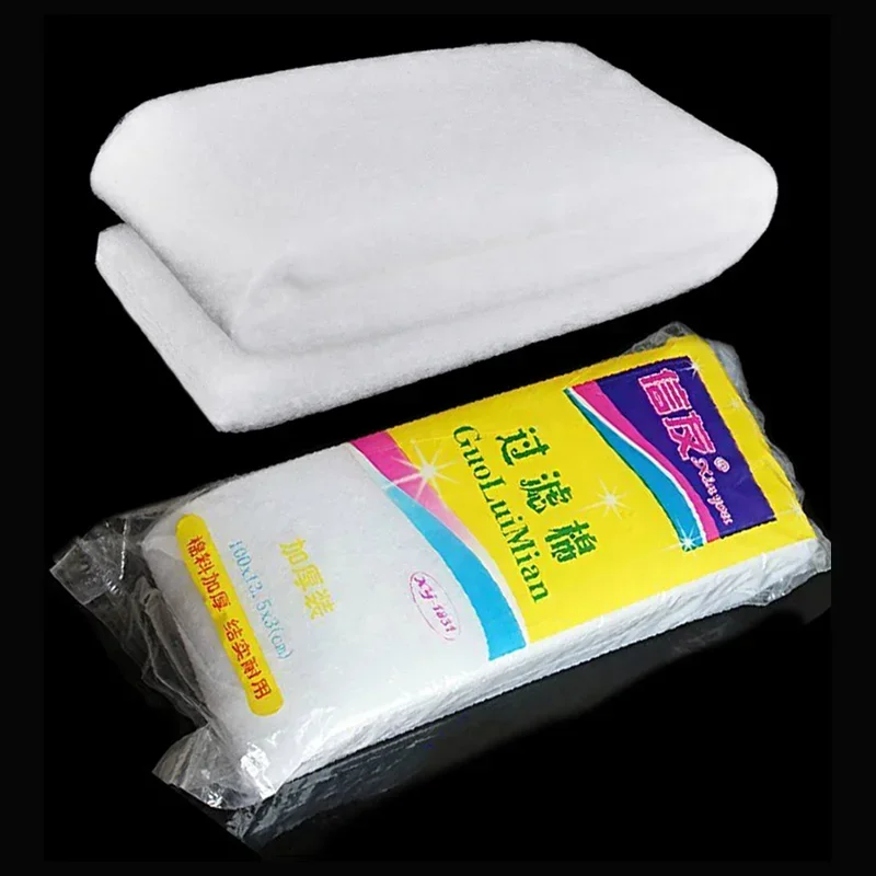 High Quality 100cm White Durable Biochemical Filter Cotton Sponge for Aquarium Fish Tank Biochemical Cotton Foam 1 Pcs