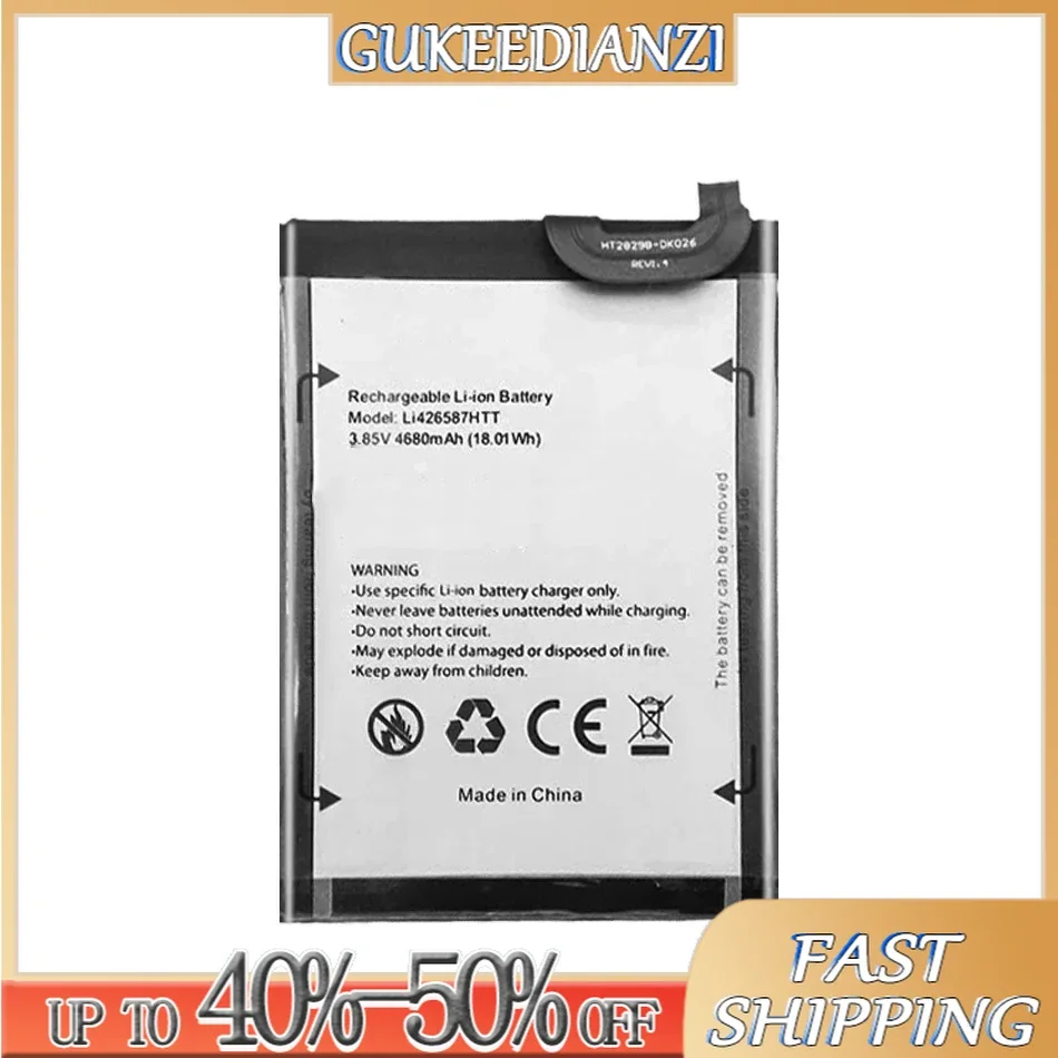 

Battery Li426587HTT (A100) 4680mah For Blackview A100 Mobile Phone Batteria + free tools