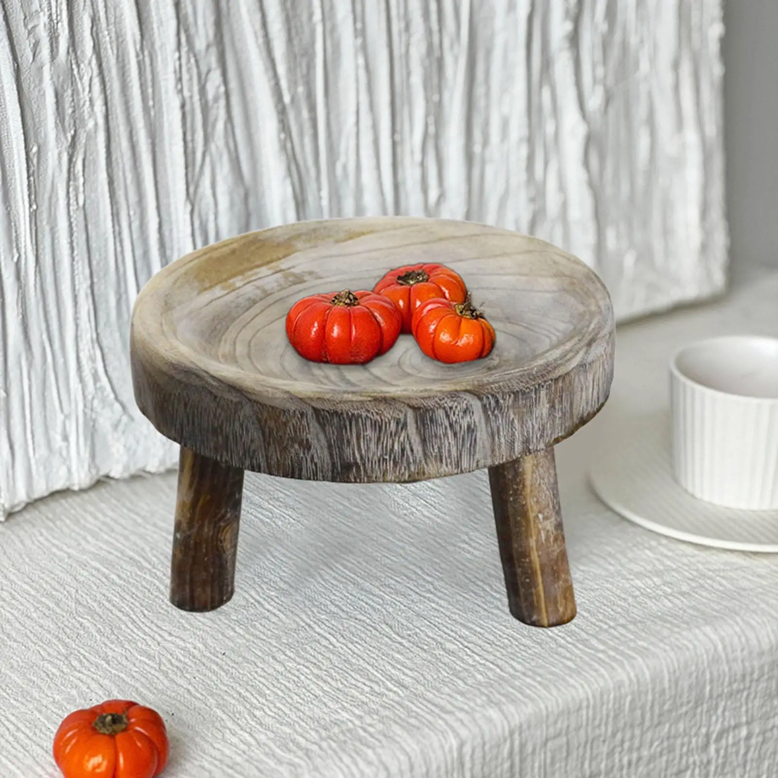 

Деревянная подставка для табурета для цветочного горшка, долговечность, подставка для горшка для растений, держатель для цветов для ванной комнаты, фермерский дом