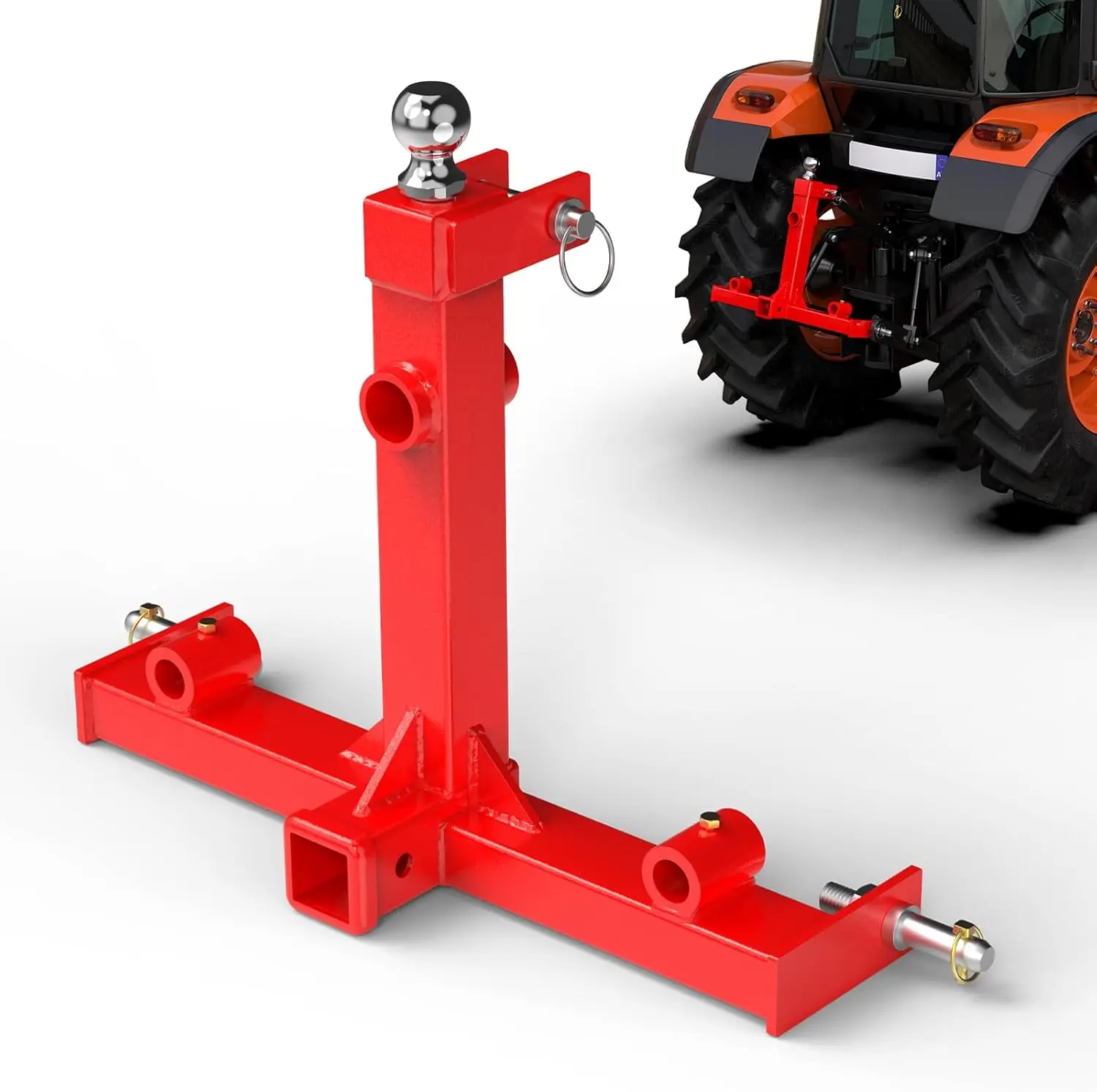 

Tractor Towing, No Specific Material Mentioned, No Color Mentioned, 3000lbs Capacity with 2 - 5/16\