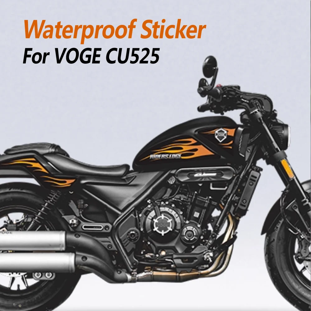 

Motorcycle Personalized Stickers For VOGE CU525 sticker decal protection sticker whole car print waterproof sticker decal