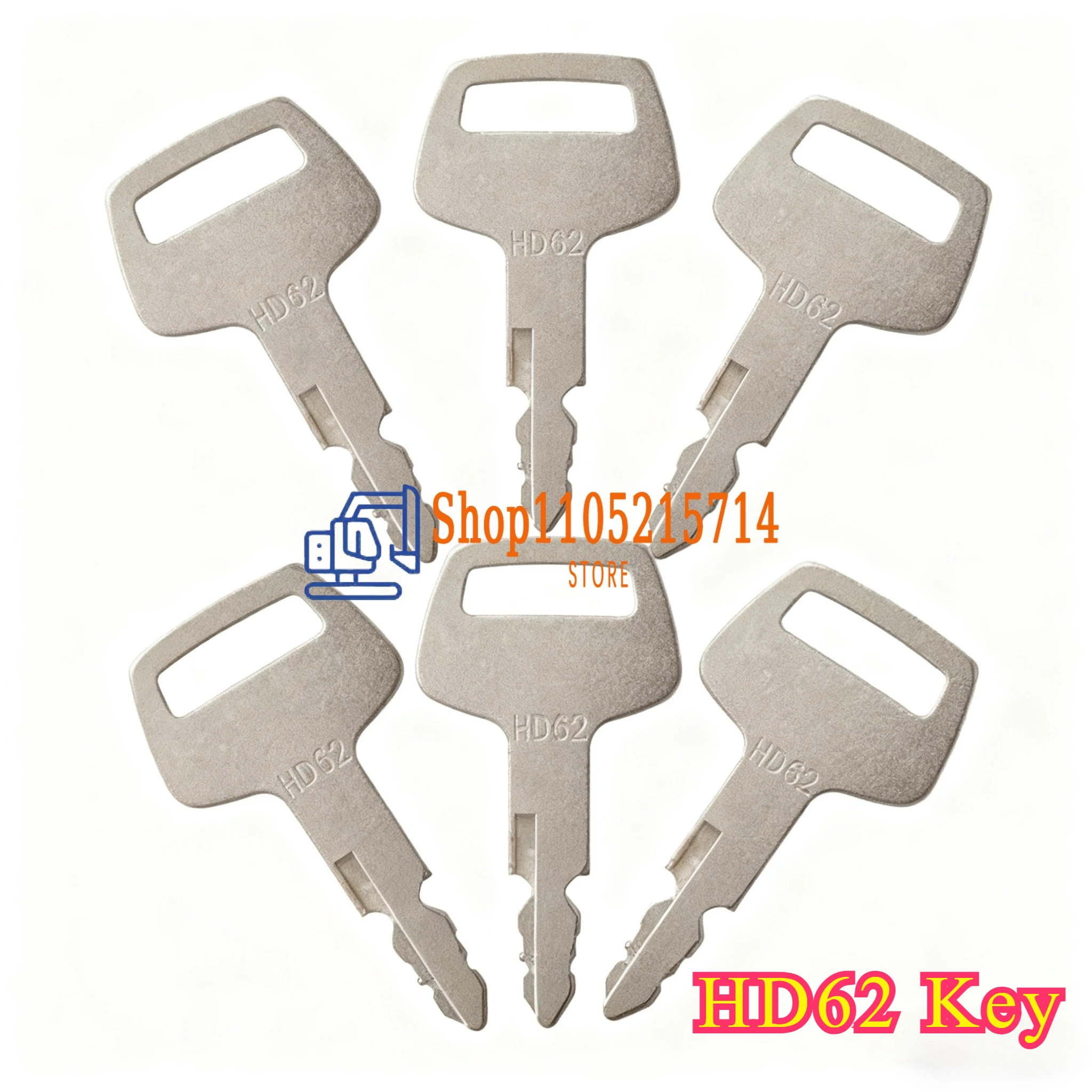 Chiave HD62 da 2/5/10 pezzi per escavatore Dozer Skidsteer H808 Nagnao