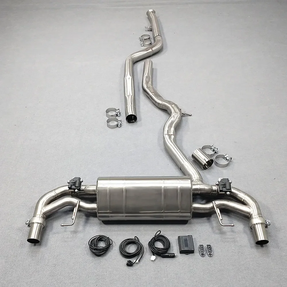 

Titanium Exhaust Catback for BMW 330I Xdrive B46 G20 3 Series N20 B48 F30 F31 F34 320I 325I 328I 2.0T Muffler Valved Exhaust