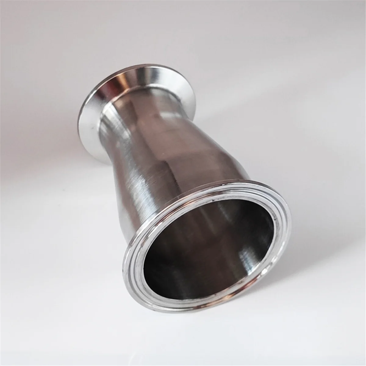 

ABNJ Sanitary Tri Clamp Concentric Reducer Fittings Stainless Steel 304 Chuck Quick-Release Reducer Pipe Fittings