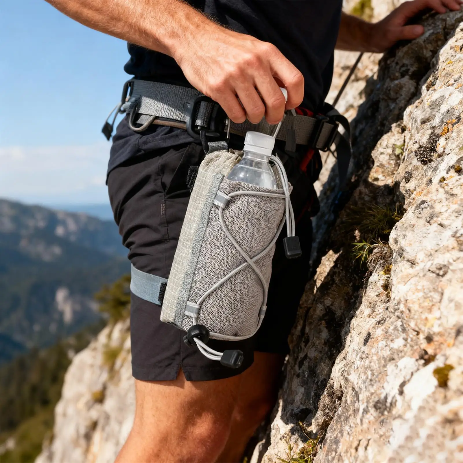 حقيبة الظهر حزام الكتف الحقيبة الصغيرة شبكة أسفل حقيبة رافعة حقيبة الظهر حزام تخزين الخصر حزمة للمشي لمسافات طويلة الذراع حزام الرياضة التخييم